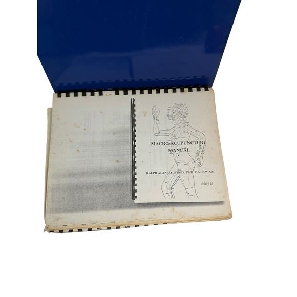 Macro-Acupuncture Manual Part 1 & Part 2 Manual / Ralph Alan Dale Ed.D.,Ph.D VTG - Picture 5 of 8